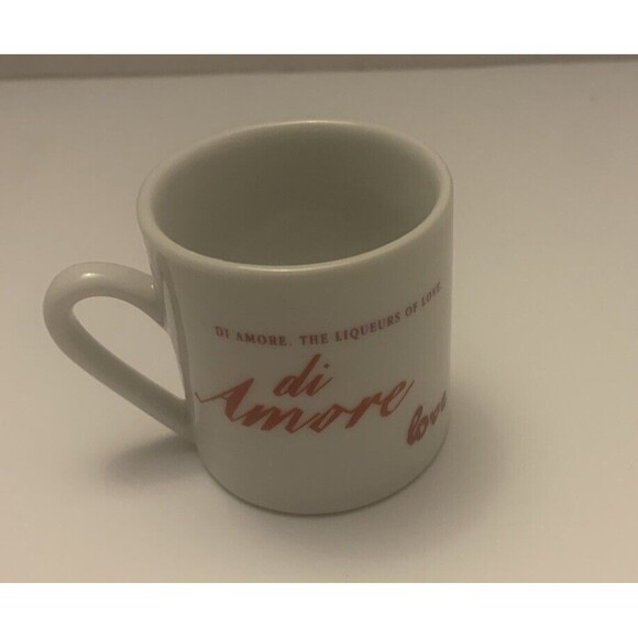 Shot Glass Mini Espresso Mug di Amore Liqueur Ceramic Vintage - Picture 3 of 6